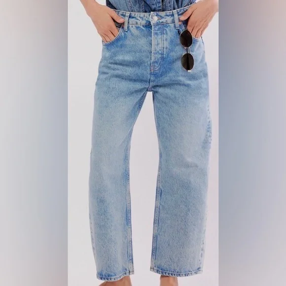 Women’s We The Free Deep Trance Dropped Boyfriend Jeans - Picture 2 of 9